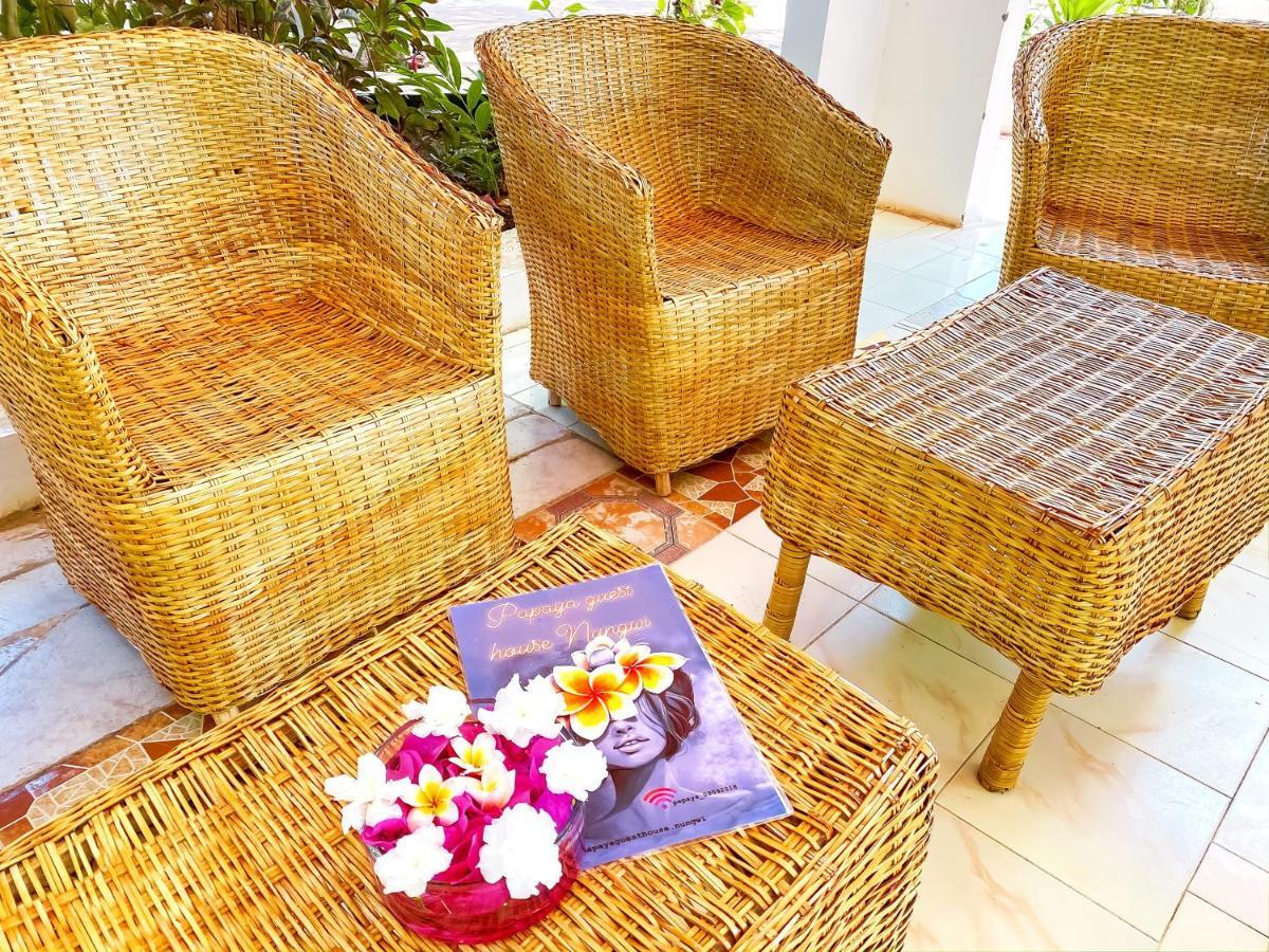 Papaya Guest House Nungwi Luaran gambar